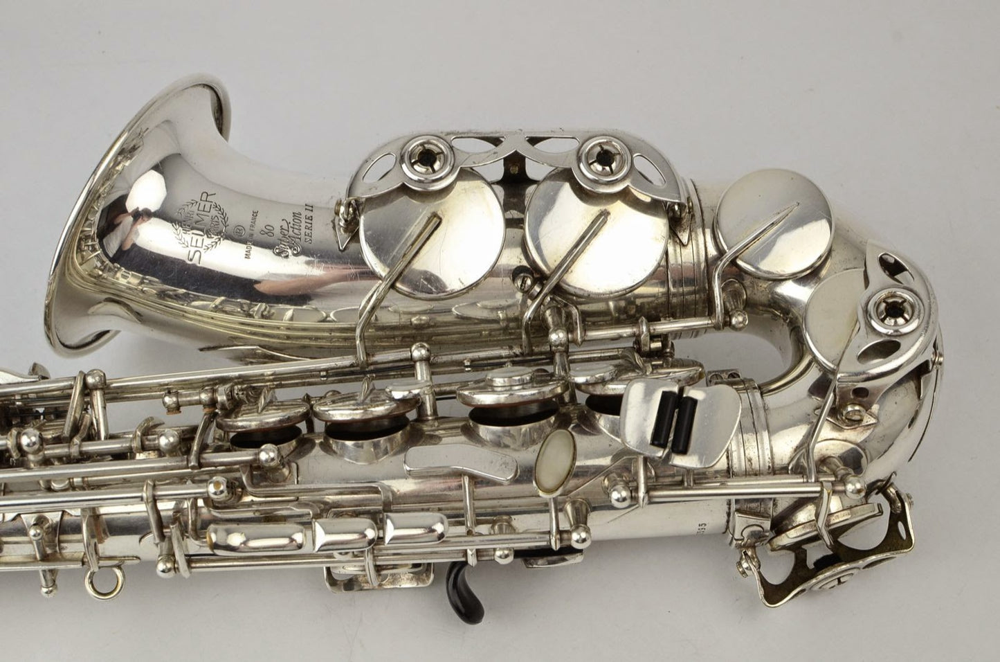 Selmer Super Action 80 Series II Alto 492xxx Silver Overhauled!