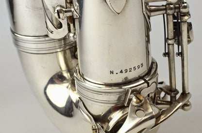 Selmer Super Action 80 Series II Alto 492xxx Silver Overhauled!
