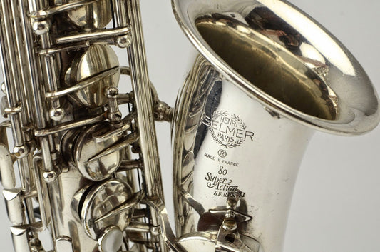 Selmer Super Action 80 Series II Alto 492xxx Silver Overhauled!