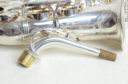 Selmer Super Action 80 Series II Alto Saxophone Mint Silver