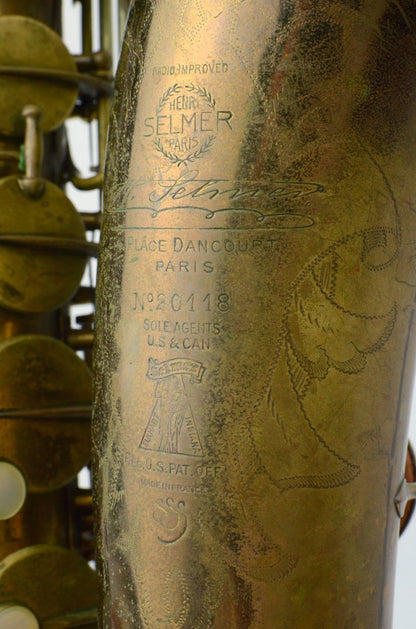 Selmer Radio Improved Tenor 20xxx Original Overhauled
