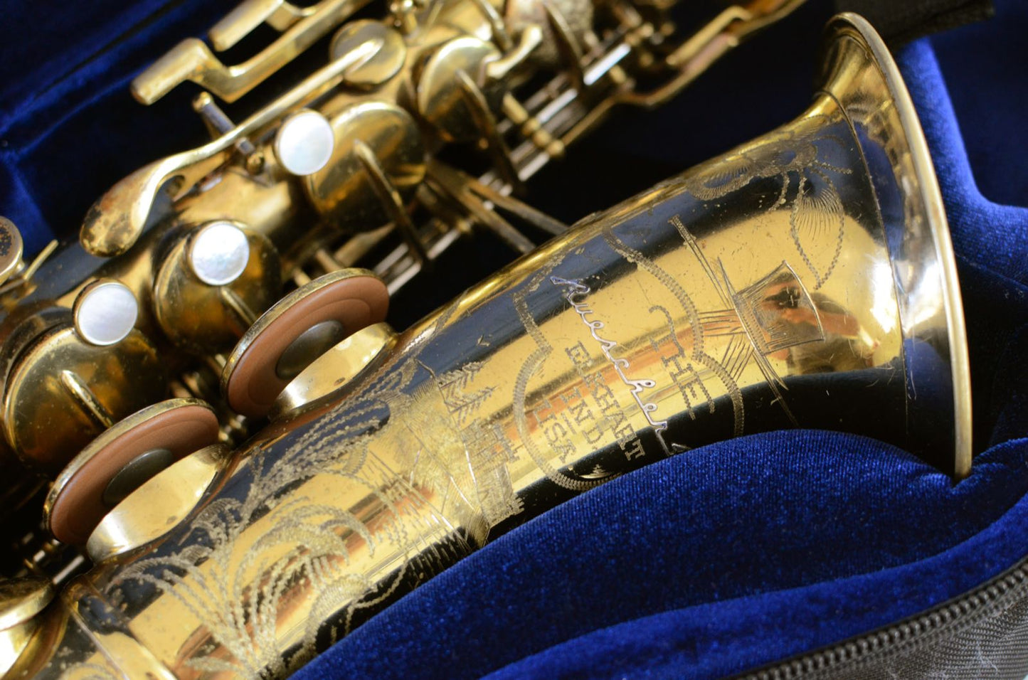 Buescher Top Hat and Cane Alto 344xxx