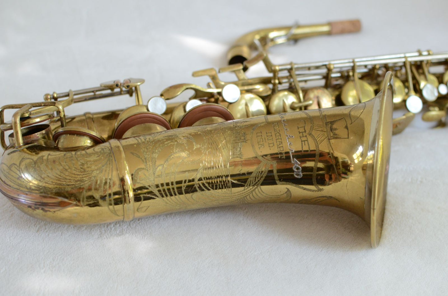 Buescher Top Hat and Cane Alto 344xxx