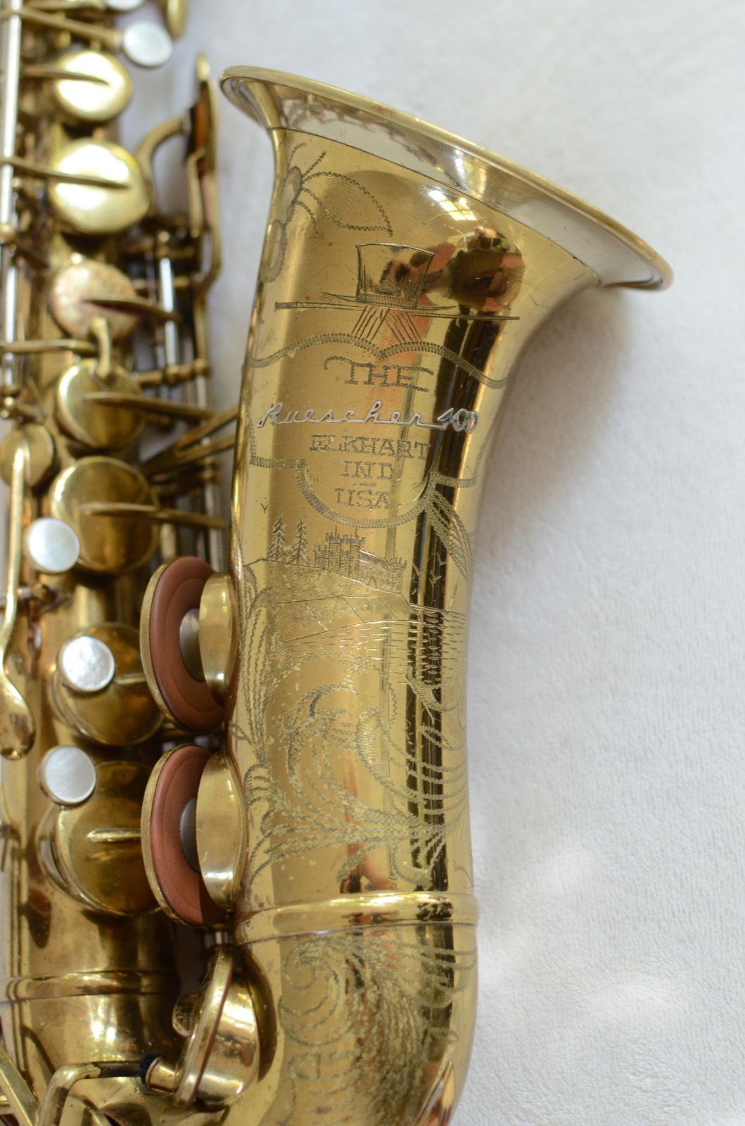 Buescher Top Hat and Cane Alto 344xxx