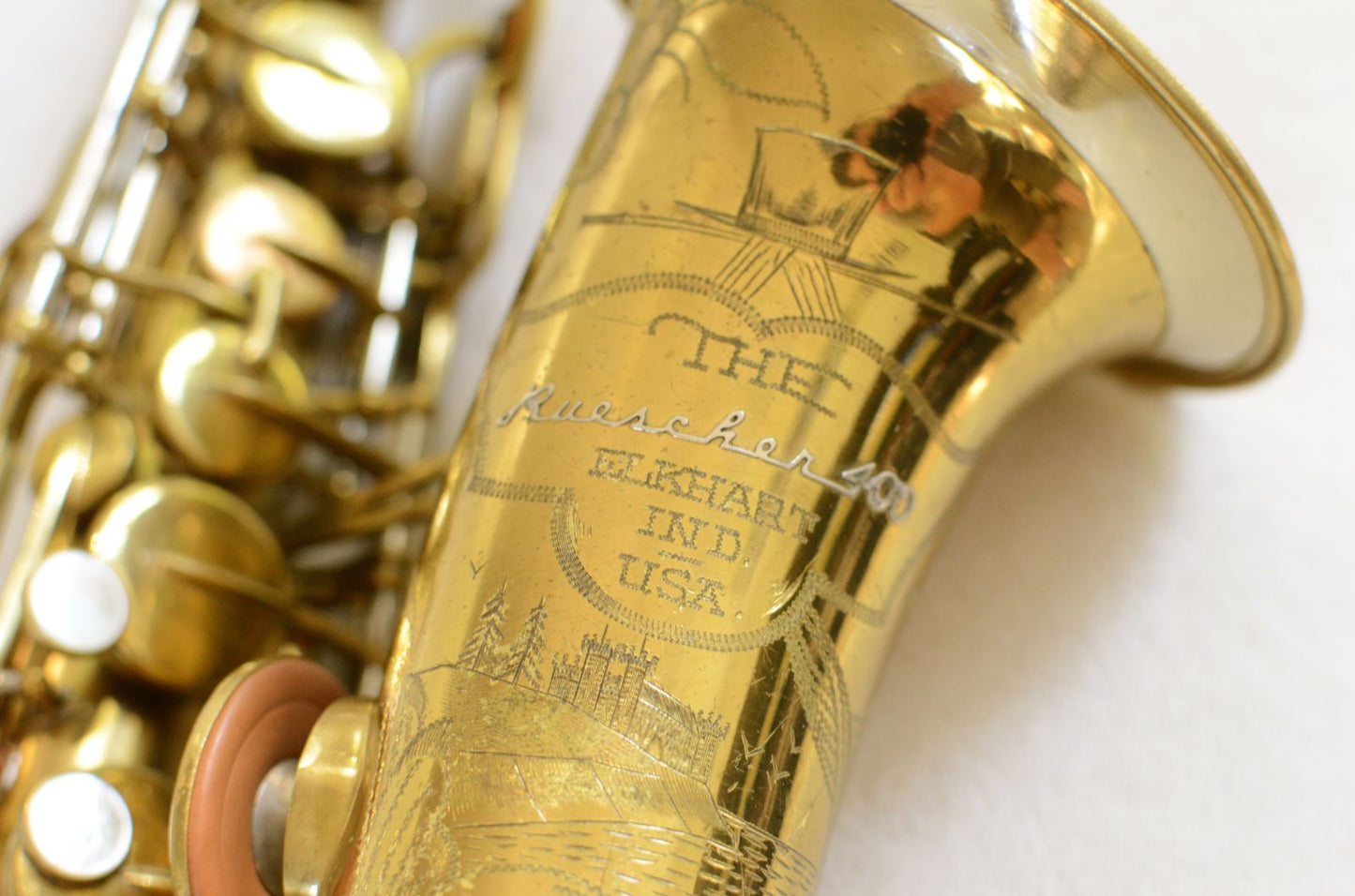 Buescher Top Hat and Cane Alto 344xxx