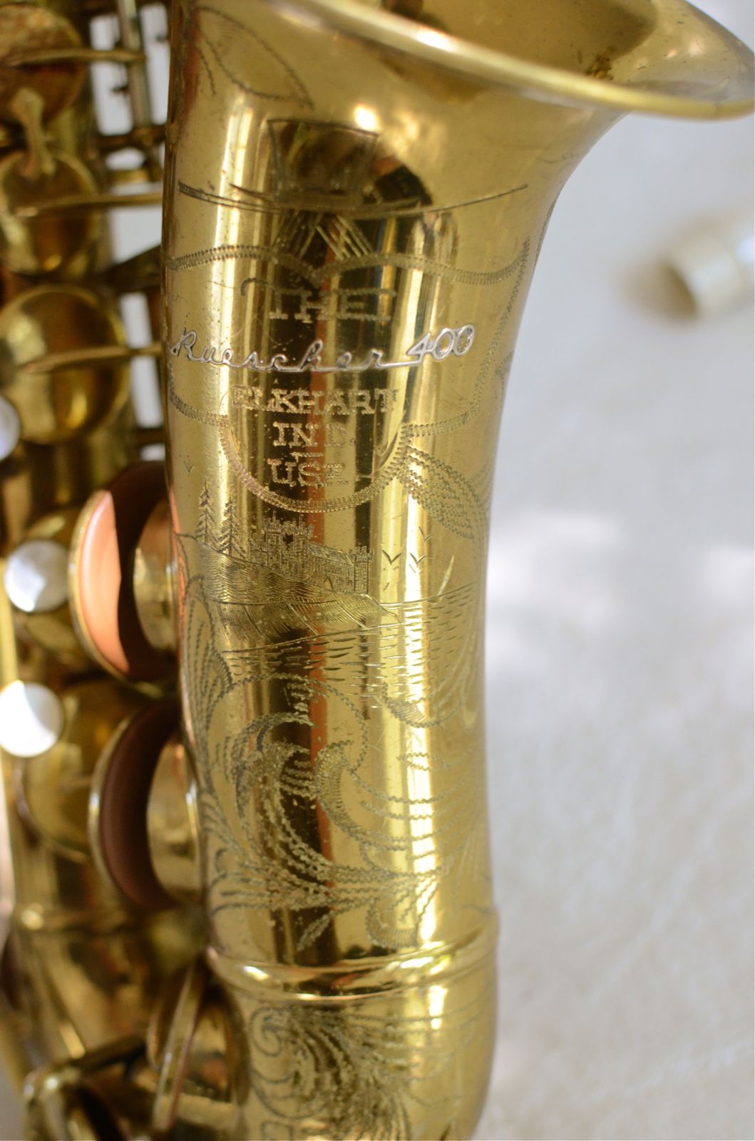 Buescher Top Hat and Cane Alto 344xxx