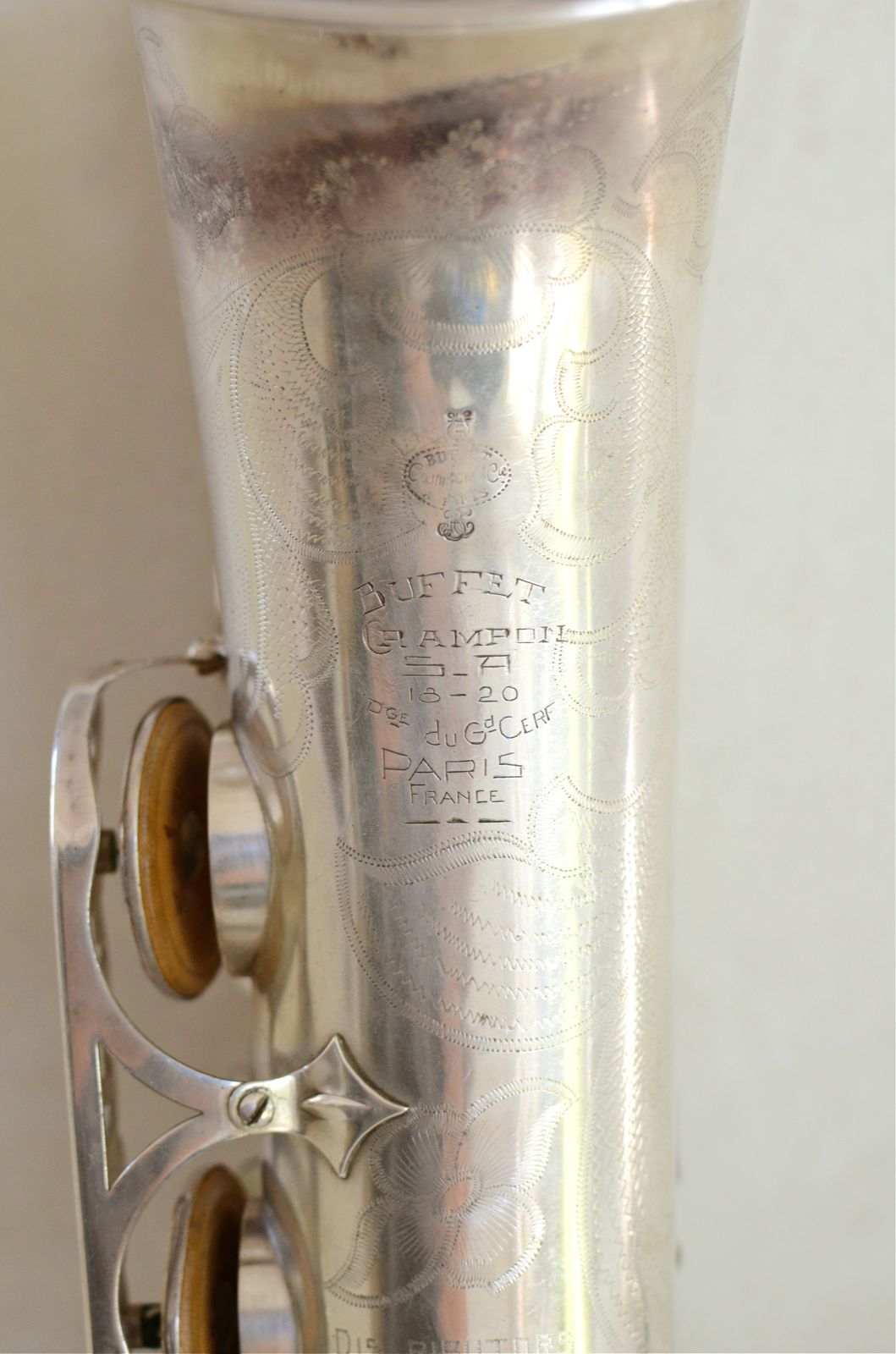 Buffet SA-18 Tenor Saxophone Original Silver 26xx