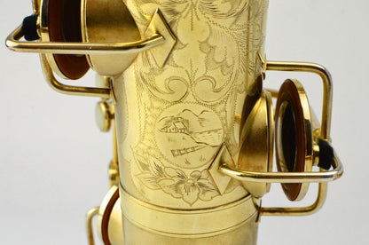 Martin Master Typewriter Alto Gold Plate Portait Engraving