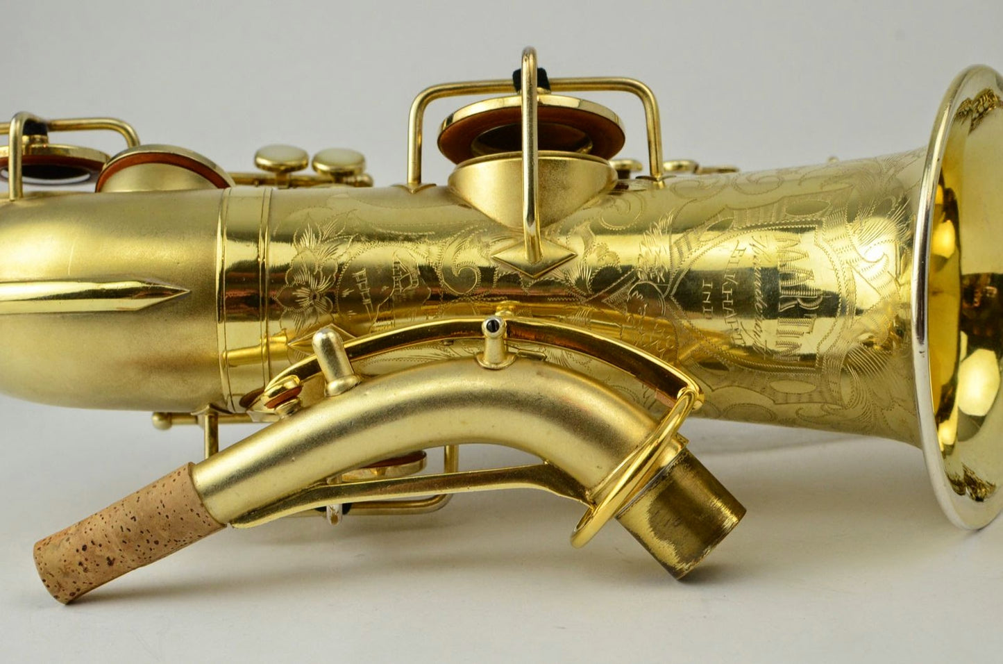 Martin Master Typewriter Alto Gold Plate Portait Engraving