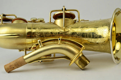 Martin Master Typewriter Alto Gold Plate Portait Engraving