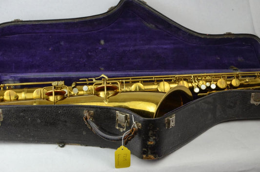 Conn 12M Transitional Baritone Saxophone 249xxx Fresh Repad