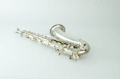 Conn F Mezzo New Wonder II Saxophone Silver Fresh Overhaul!
