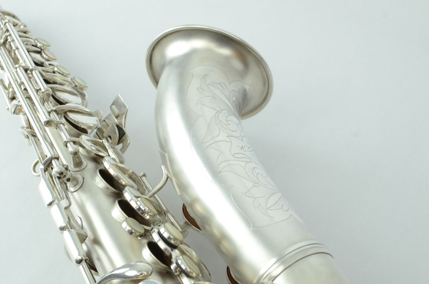 Conn F Mezzo New Wonder II Saxophone Silver Fresh Overhaul!