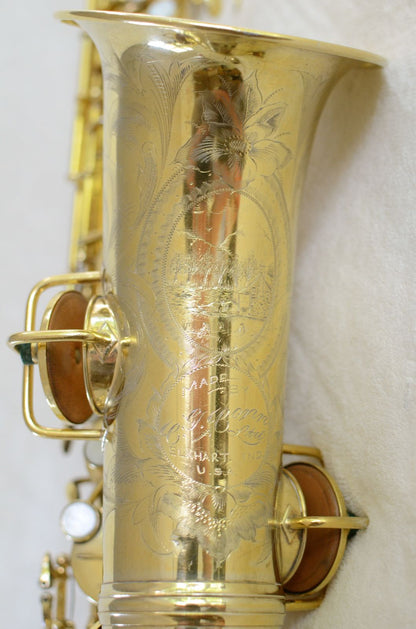 Conn New Wonder II "Chu Berry" Alto Saxophone Gold 157xxx