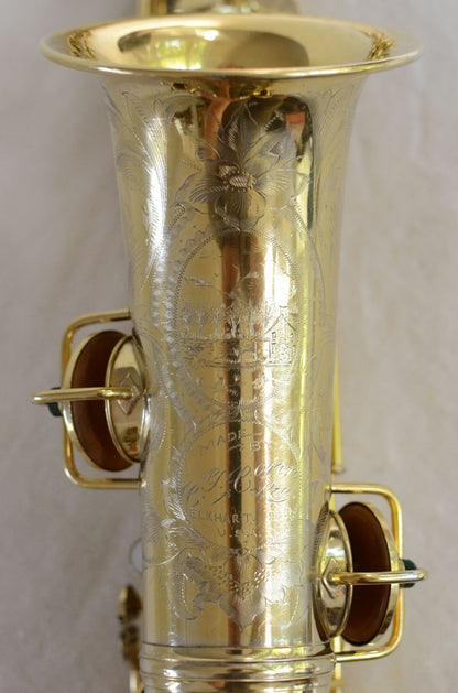 Conn New Wonder II "Chu Berry" Alto Saxophone Gold 157xxx