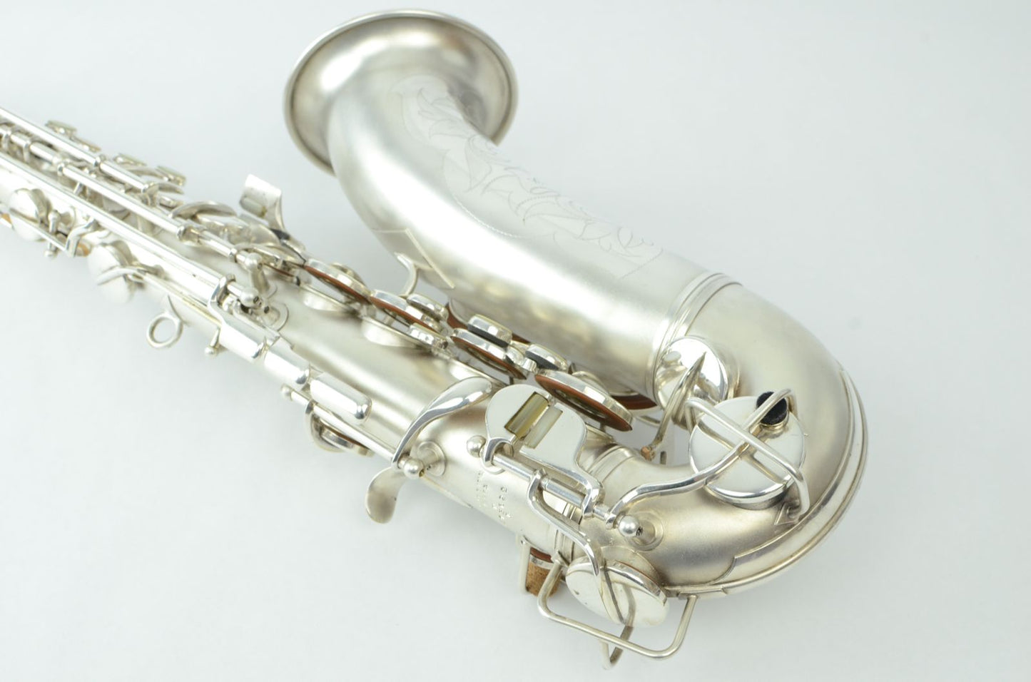 Conn F Mezzo New Wonder II Saxophone Silver Fresh Overhaul!