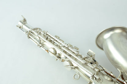 Conn F Mezzo New Wonder II Saxophone Silver Fresh Overhaul!