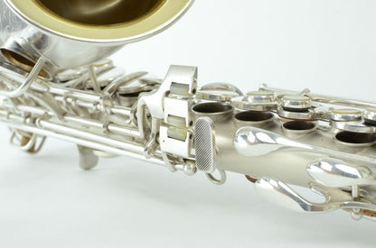 Conn F Mezzo New Wonder II Saxophone Silver Fresh Overhaul!