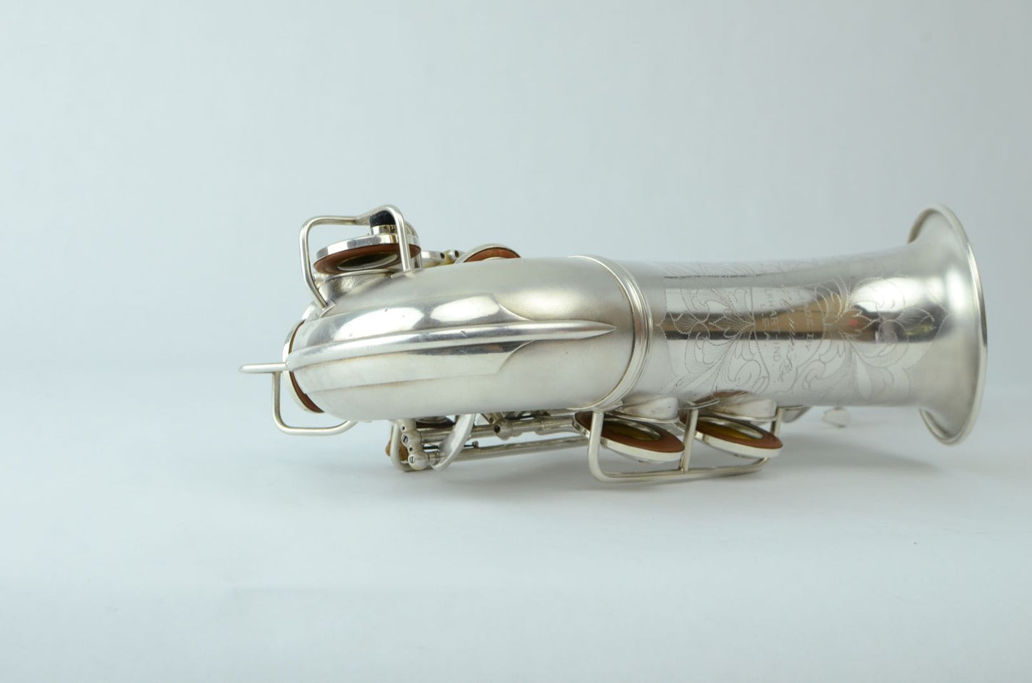 Conn F Mezzo New Wonder II Saxophone Silver Fresh Overhaul!