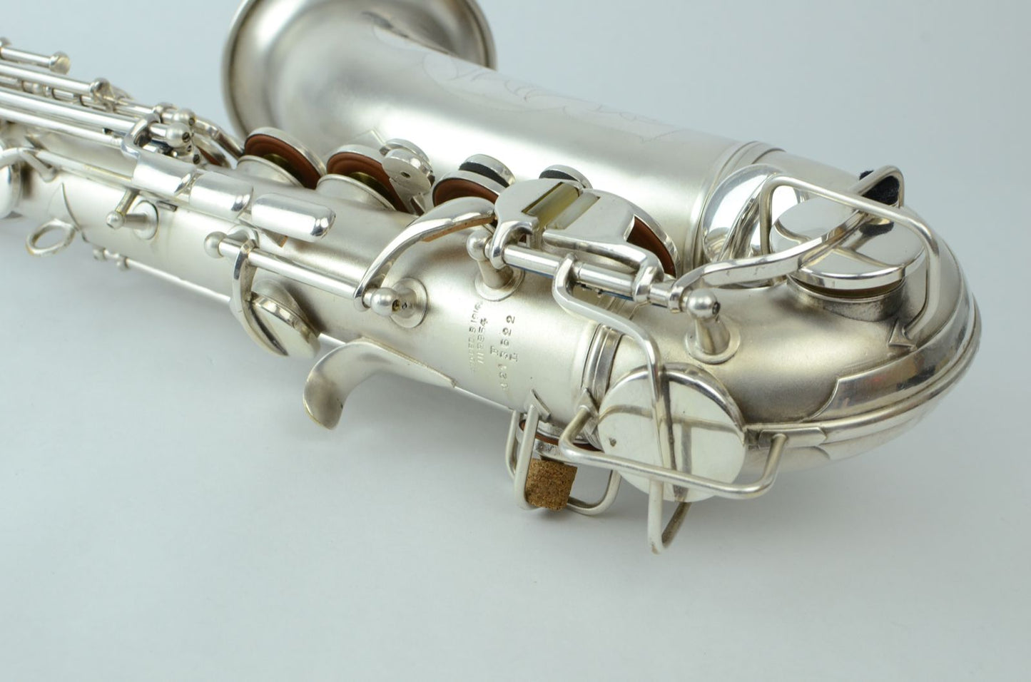 Conn F Mezzo New Wonder II Saxophone Silver Fresh Overhaul!