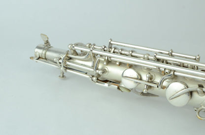Conn F Mezzo New Wonder II Saxophone Silver Fresh Overhaul!