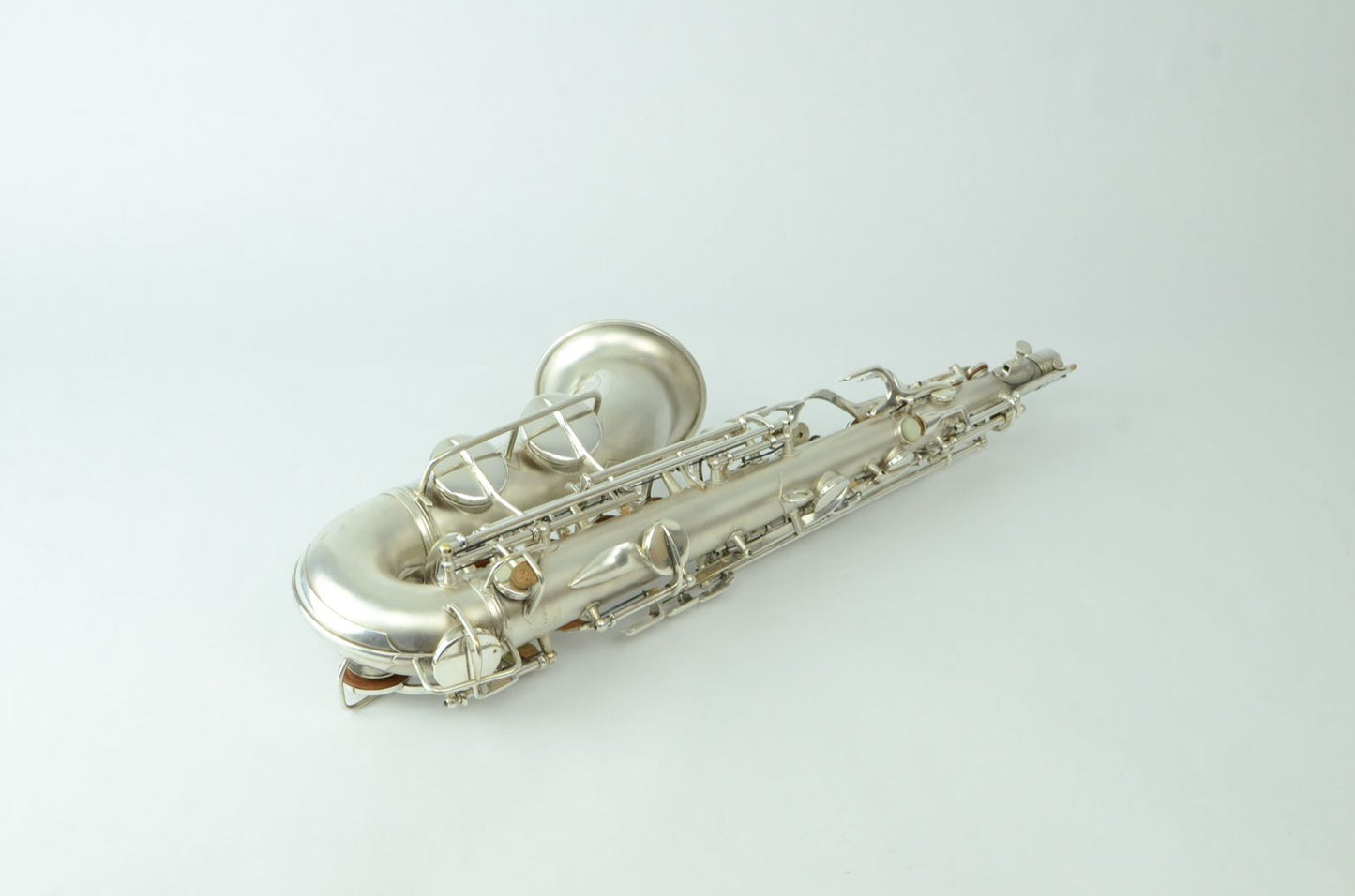 Conn F Mezzo New Wonder II Saxophone Silver Fresh Overhaul!