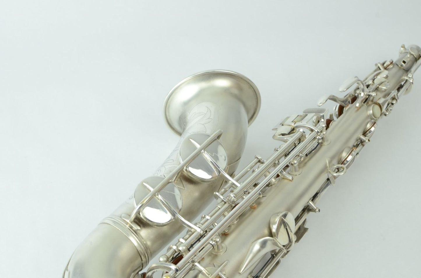 Conn F Mezzo New Wonder II Saxophone Silver Fresh Overhaul!