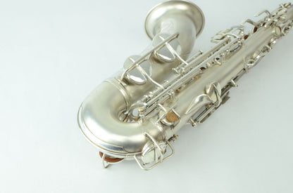 Conn F Mezzo New Wonder II Saxophone Silver Fresh Overhaul!