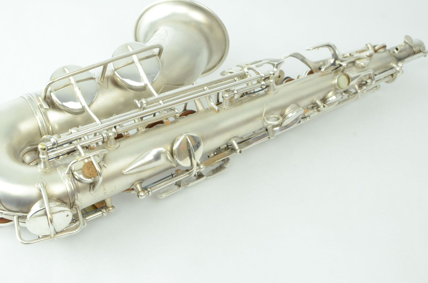 Conn F Mezzo New Wonder II Saxophone Silver Fresh Overhaul!