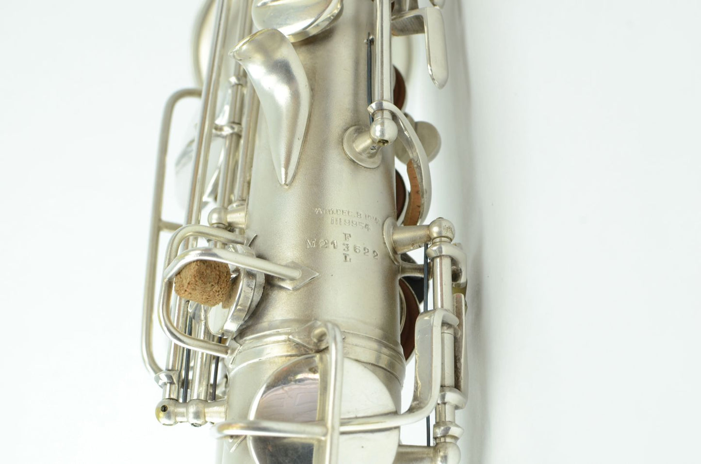 Conn F Mezzo New Wonder II Saxophone Silver Fresh Overhaul!