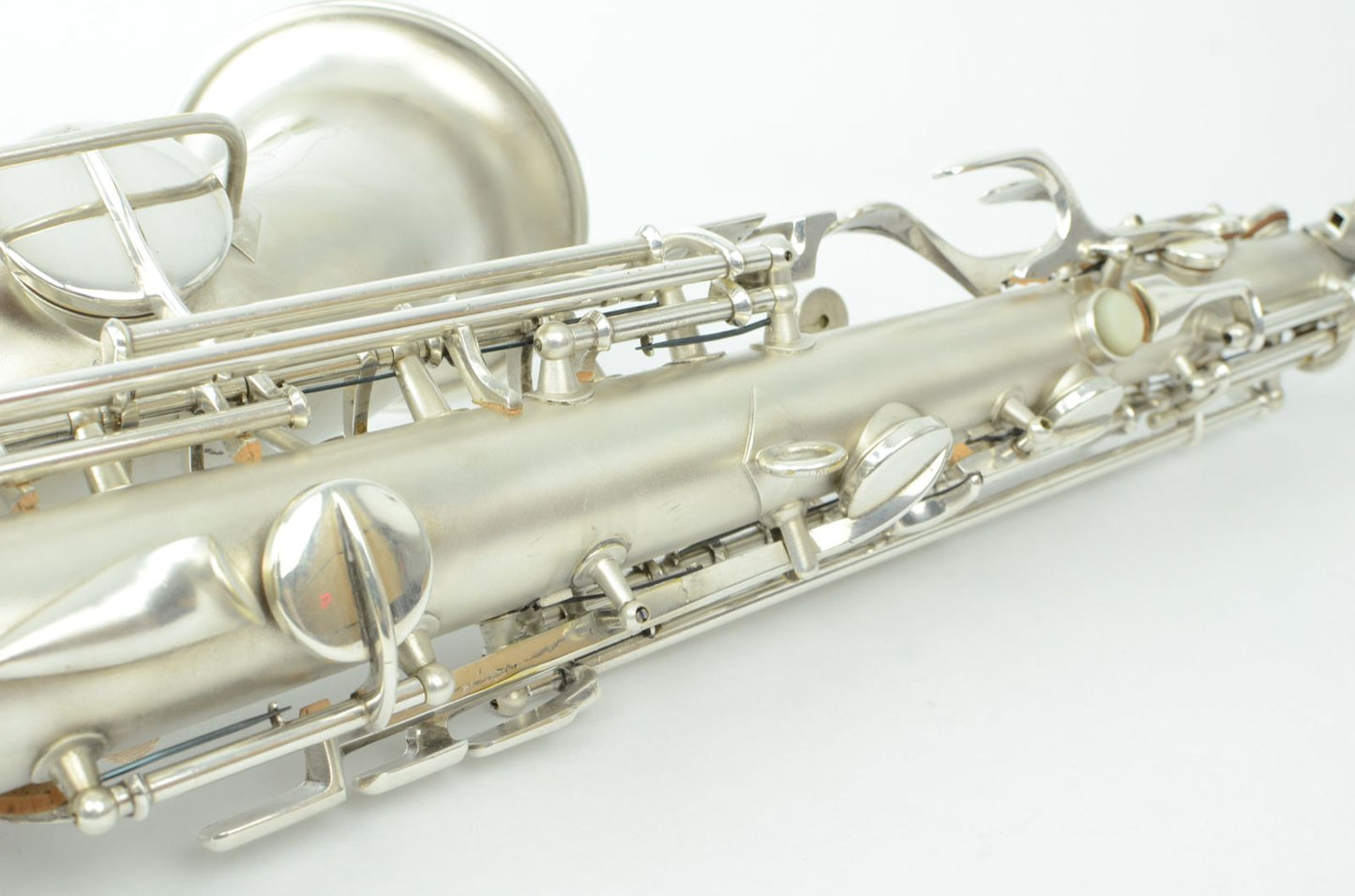 Conn F Mezzo New Wonder II Saxophone Silver Fresh Overhaul!