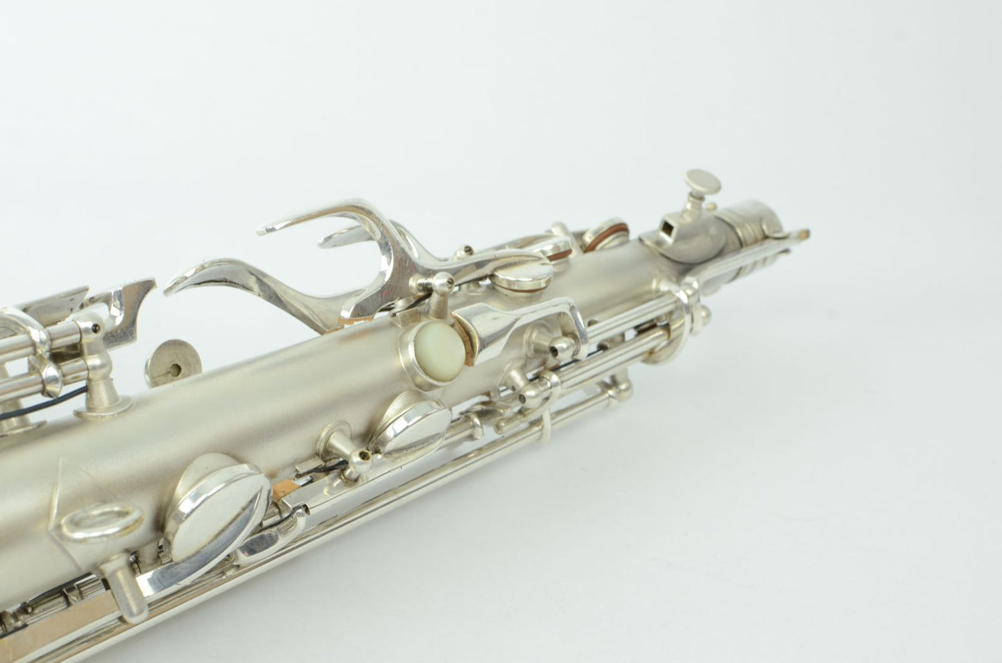 Conn F Mezzo New Wonder II Saxophone Silver Fresh Overhaul!