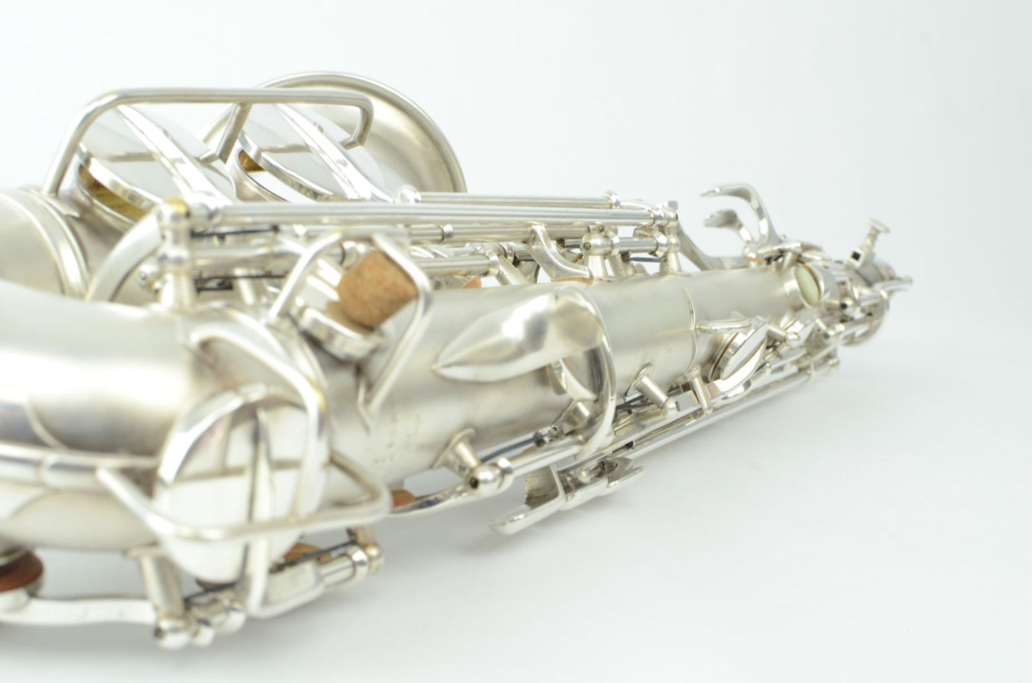 Conn F Mezzo New Wonder II Saxophone Silver Fresh Overhaul!
