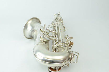 Conn F Mezzo New Wonder II Saxophone Silver Fresh Overhaul!