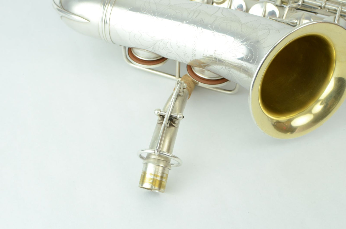 Conn F Mezzo New Wonder II Saxophone Silver Fresh Overhaul!