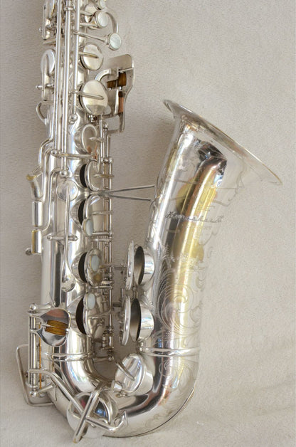 Buescher Top Hat Alto Silver 299xxx