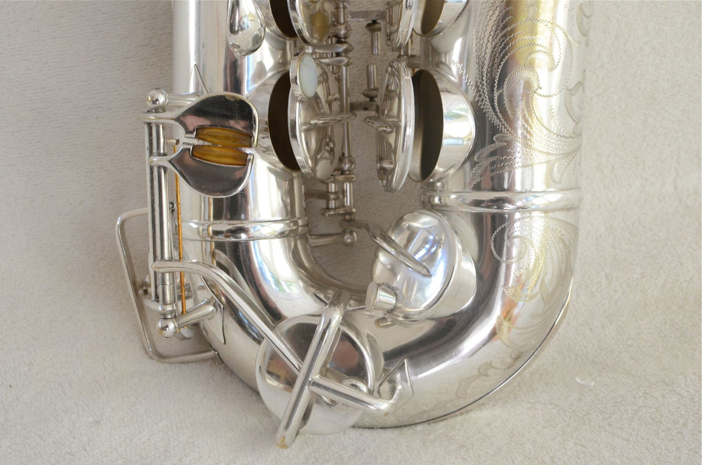 Buescher Top Hat Alto Silver 299xxx