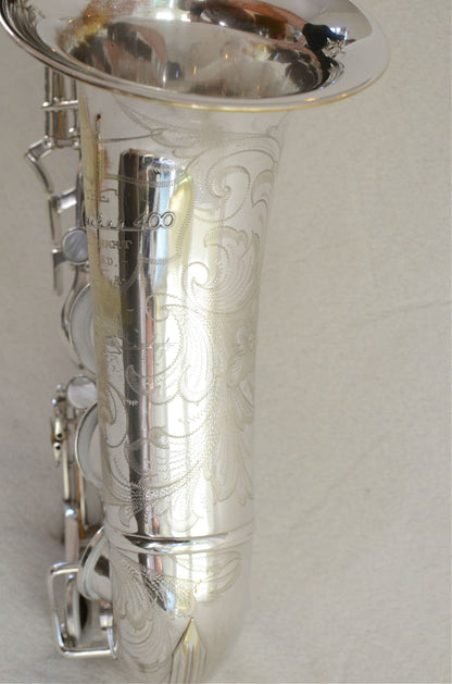 Buescher Top Hat Alto Silver 299xxx