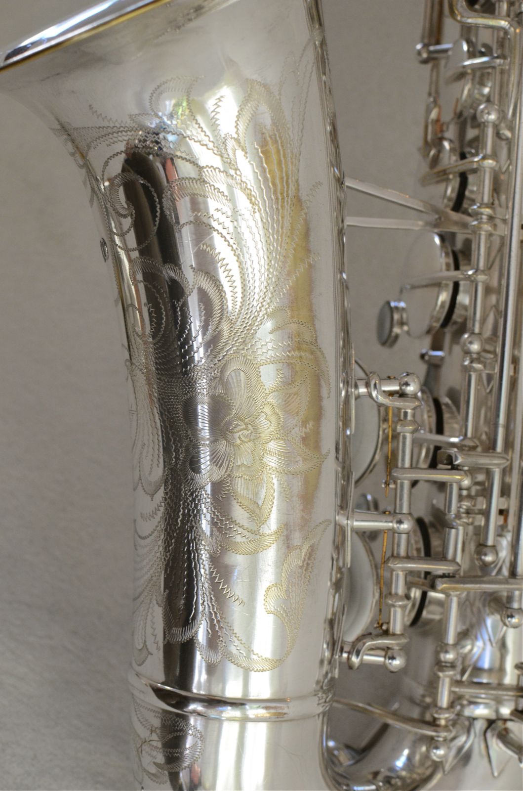 Buescher Top Hat Alto Silver 299xxx