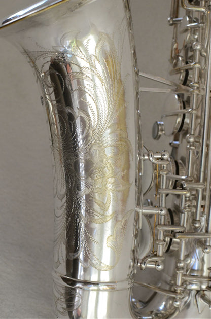 Buescher Top Hat Alto Silver 299xxx