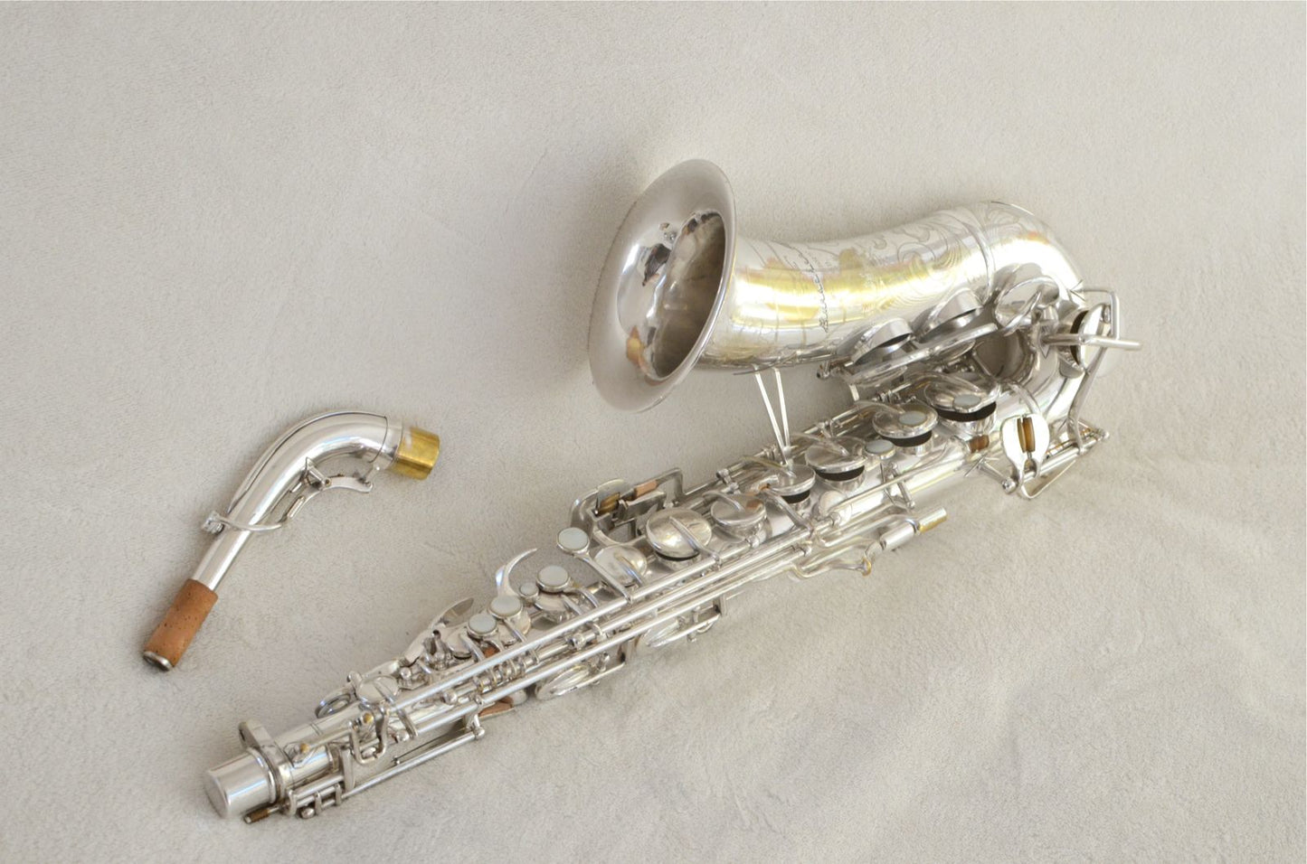 Buescher Top Hat Alto Silver 299xxx