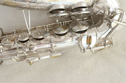 Buescher Top Hat Alto Silver 299xxx