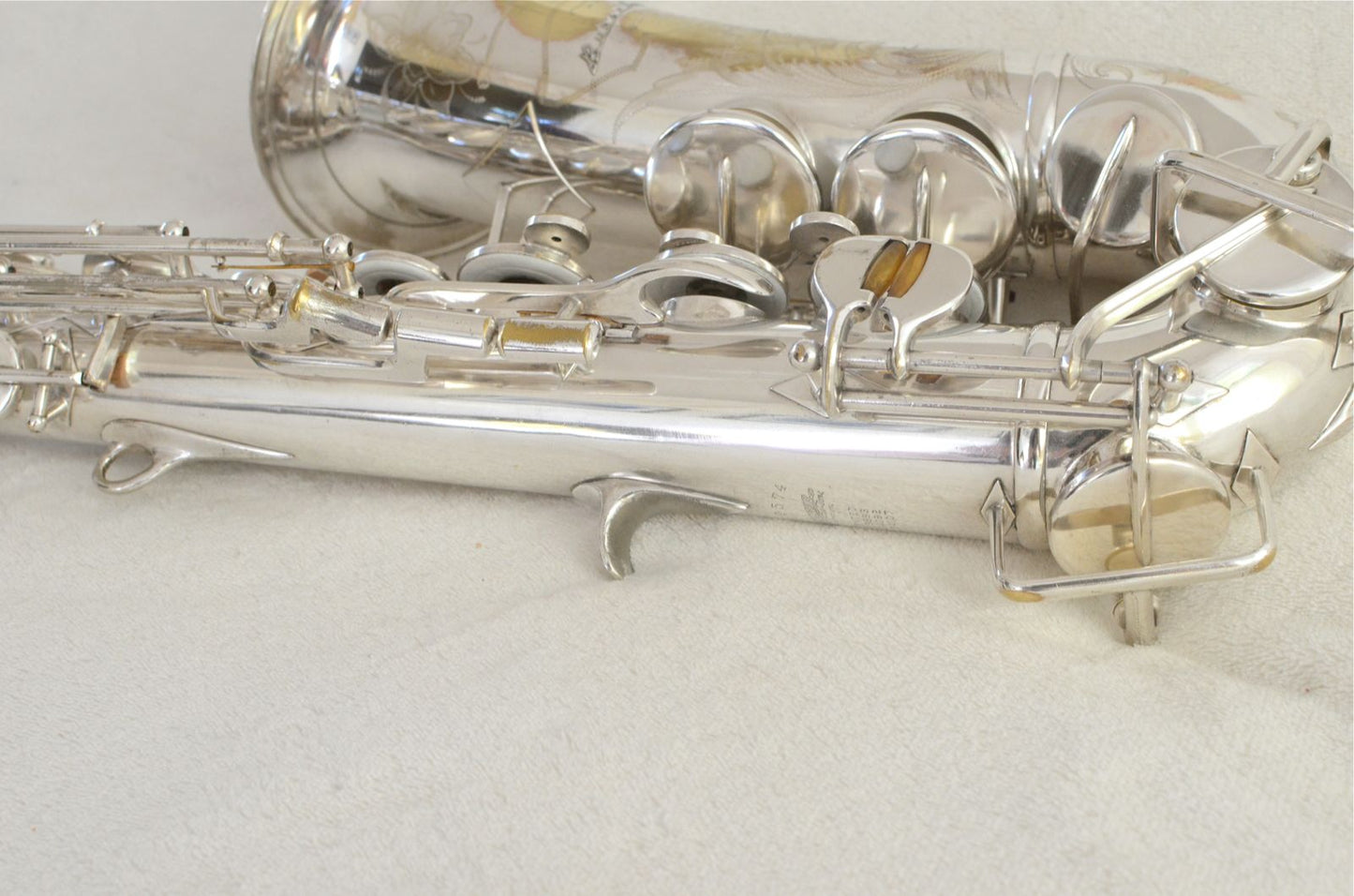 Buescher Top Hat Alto Silver 299xxx