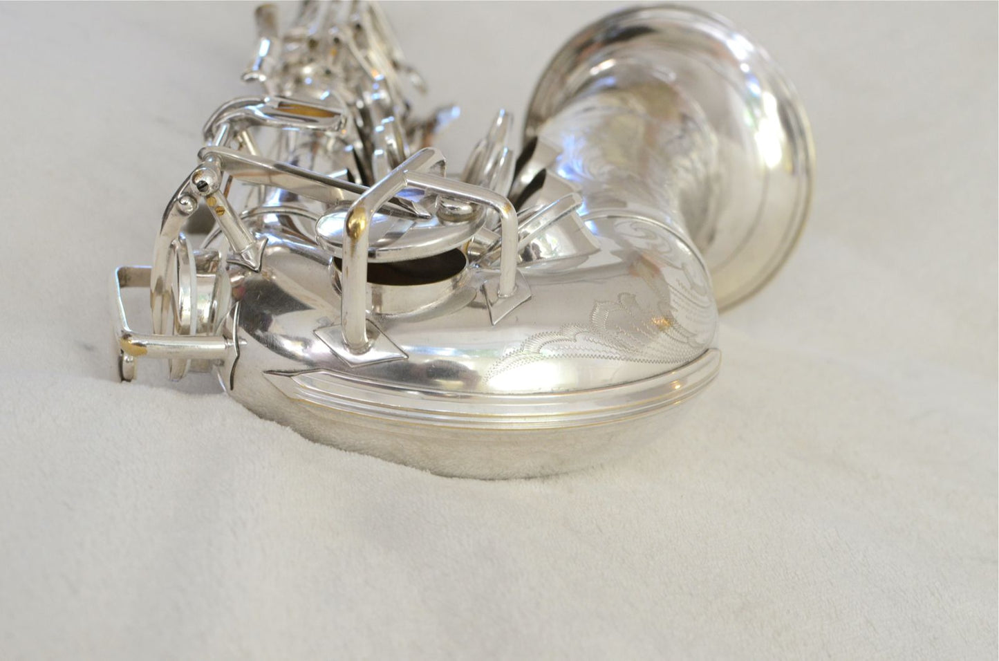 Buescher Top Hat Alto Silver 299xxx