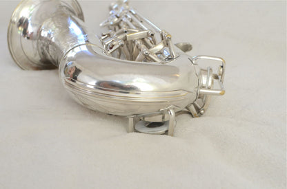Buescher Top Hat Alto Silver 299xxx