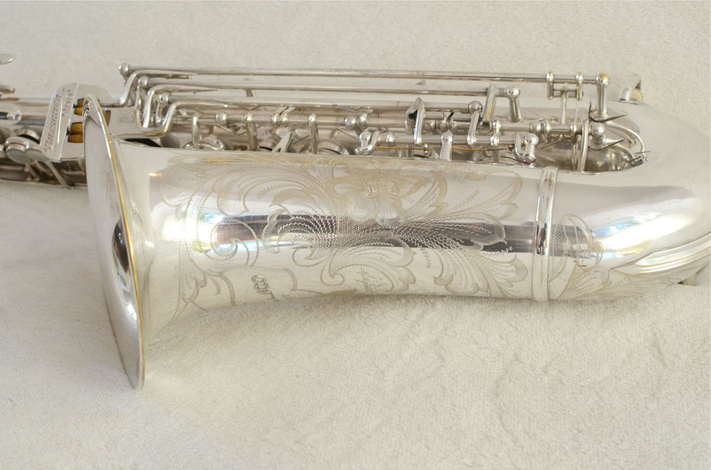 Buescher Top Hat Alto Silver 299xxx