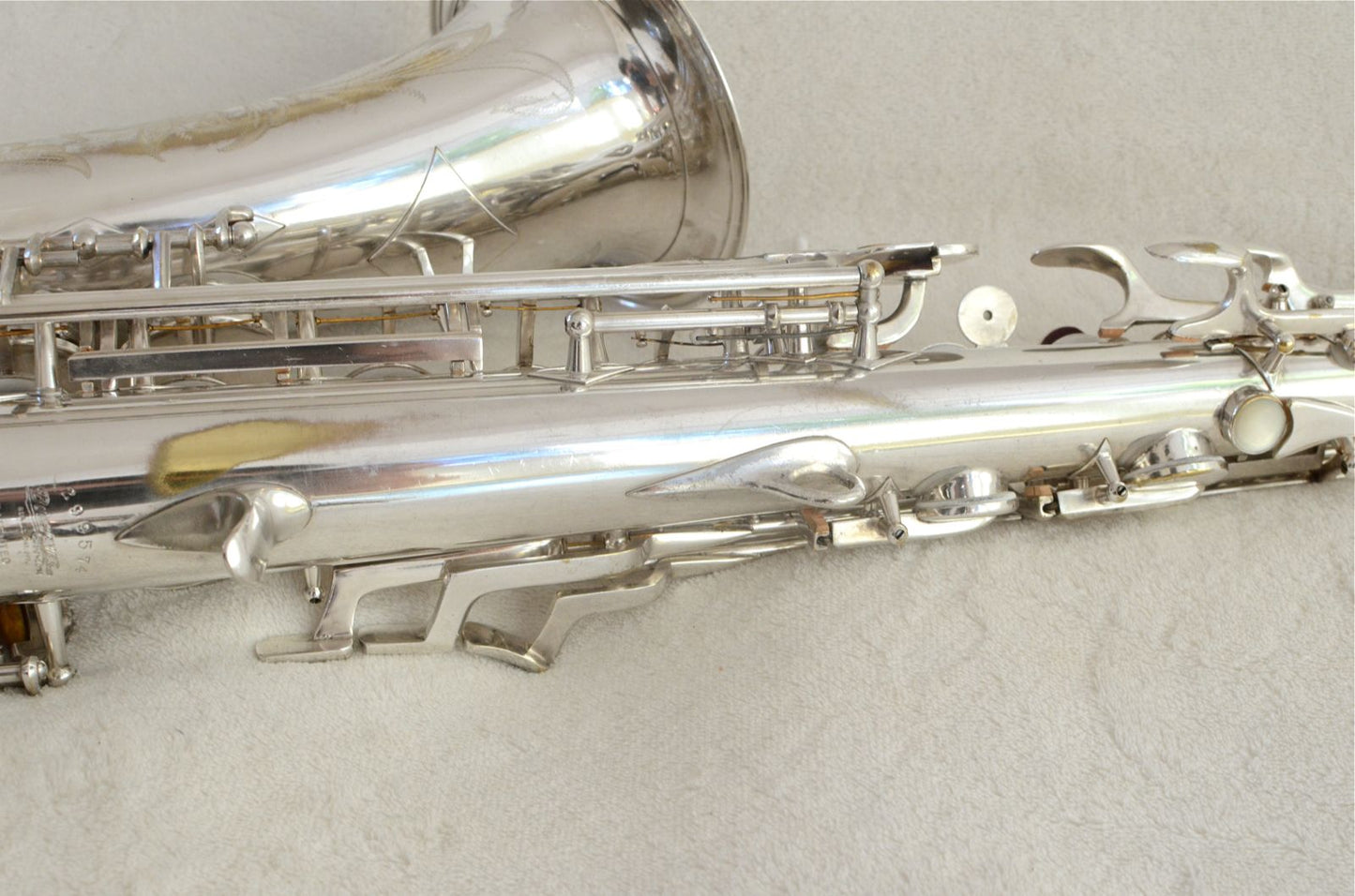 Buescher Top Hat Alto Silver 299xxx