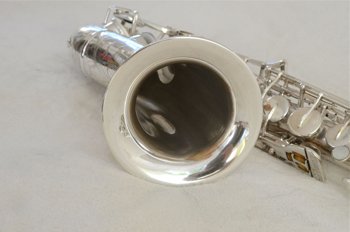 Buescher Top Hat Alto Silver 299xxx