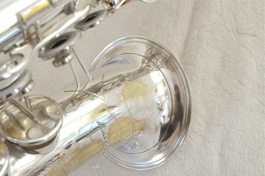 Buescher Top Hat Alto Silver 299xxx
