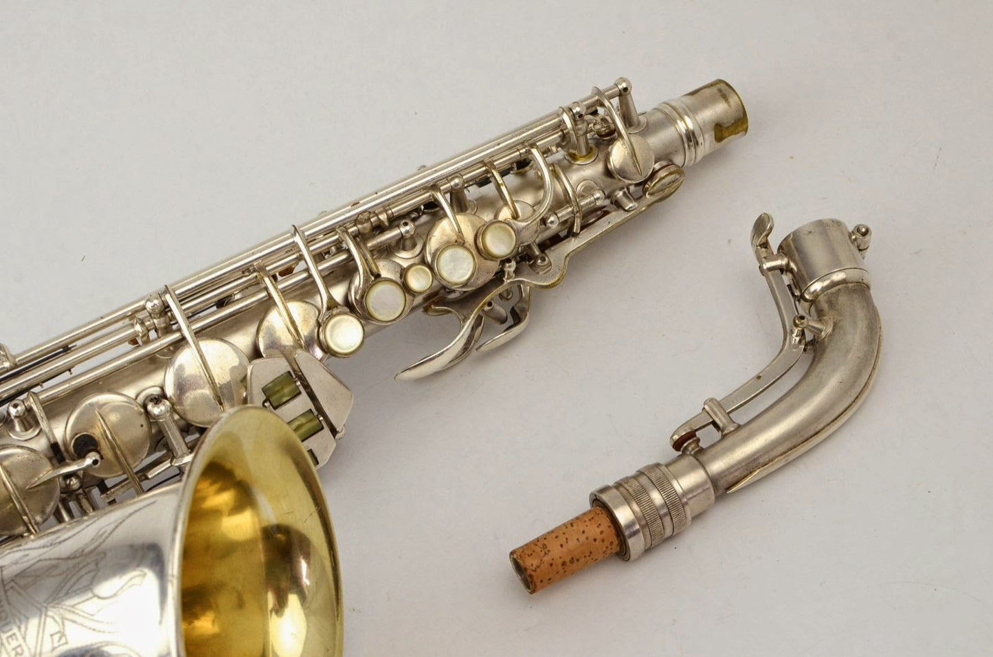 Conn 26M Connqueror Alto Original Silver!